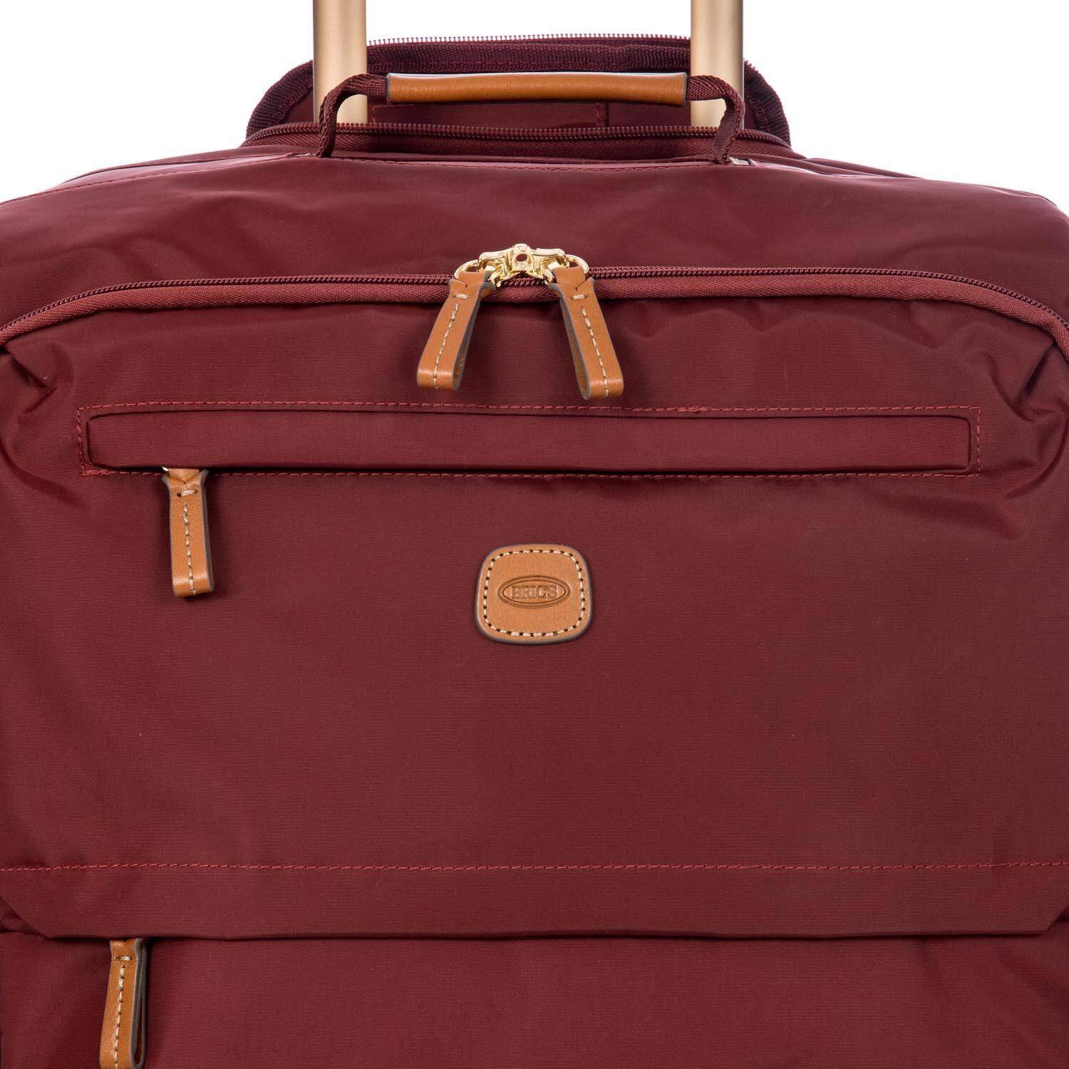 Alt View 1. Bric's - Bric's X-Bag 25" 4-Wheel Medium Luggage Bordeaux - Bordeaux.