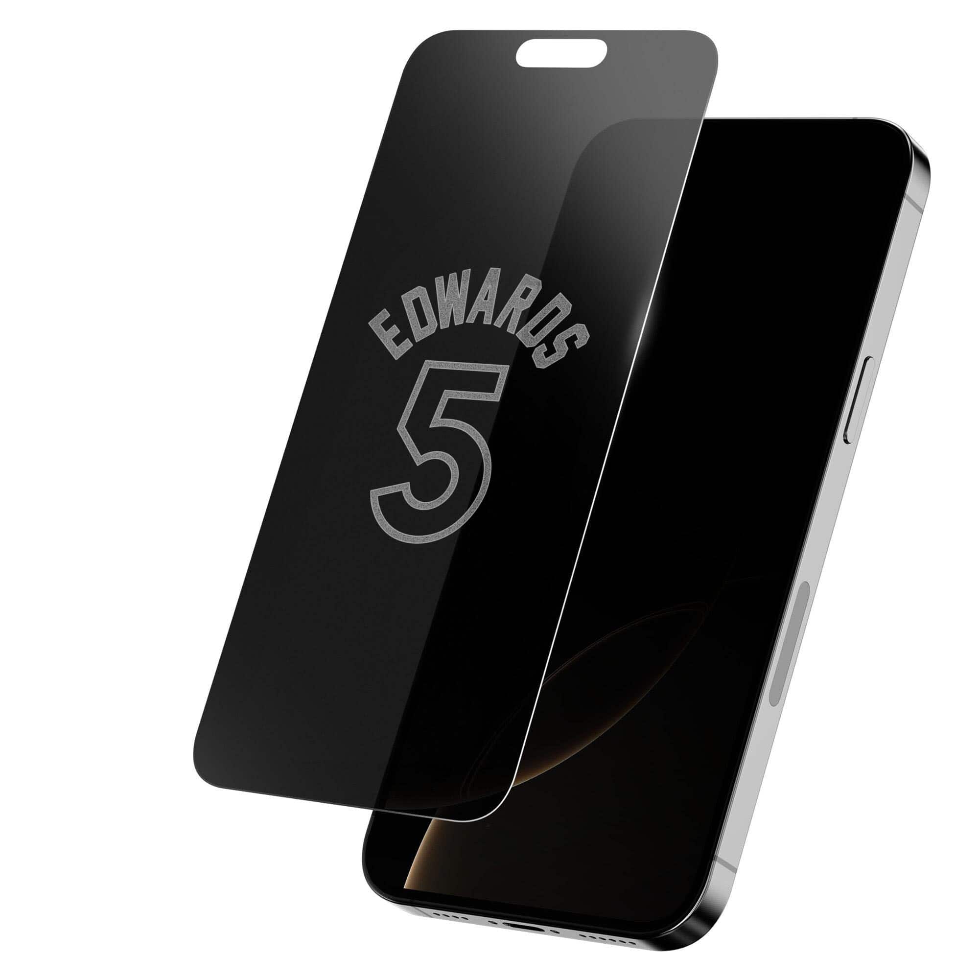 Screen Skinz - Anthony Edwards Minnesota Timberwolves Privacy iPhone Screen Protector - 17 Pro - Multicolor price history on PriceWatchPro