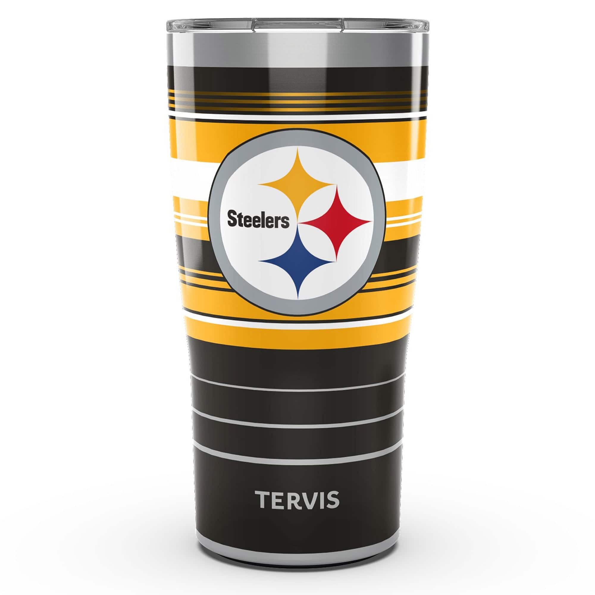 Tervis - Pittsburgh Steelers 20oz. Hype Stripe Stainless Steel Tumbler - Multicolor