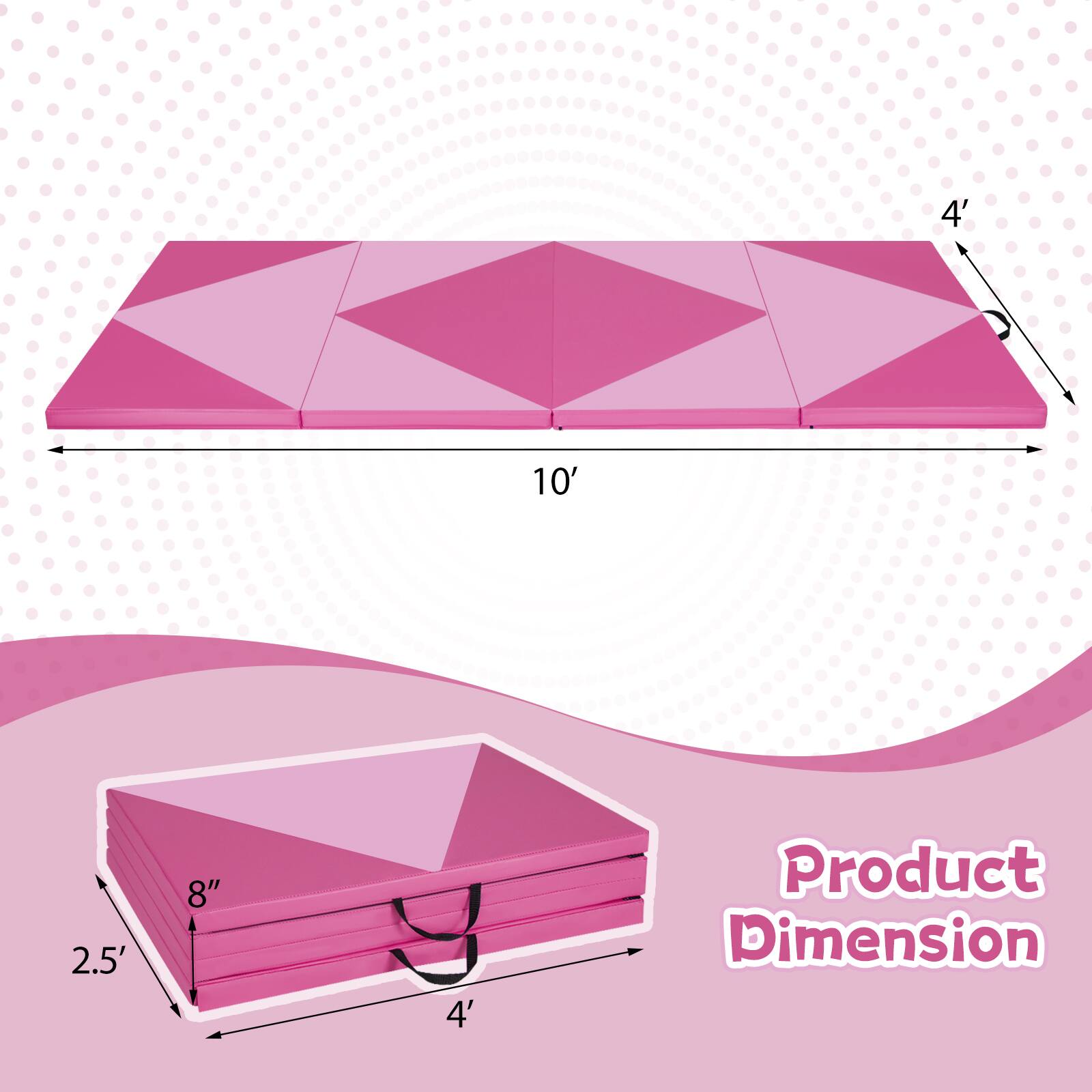 Product Dimension

4' x 10' x 2.5' x 8"