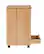 Alt View 14. Linon Home Décor - Monte Six-Drawer Rolling Storage Cart - Natural.