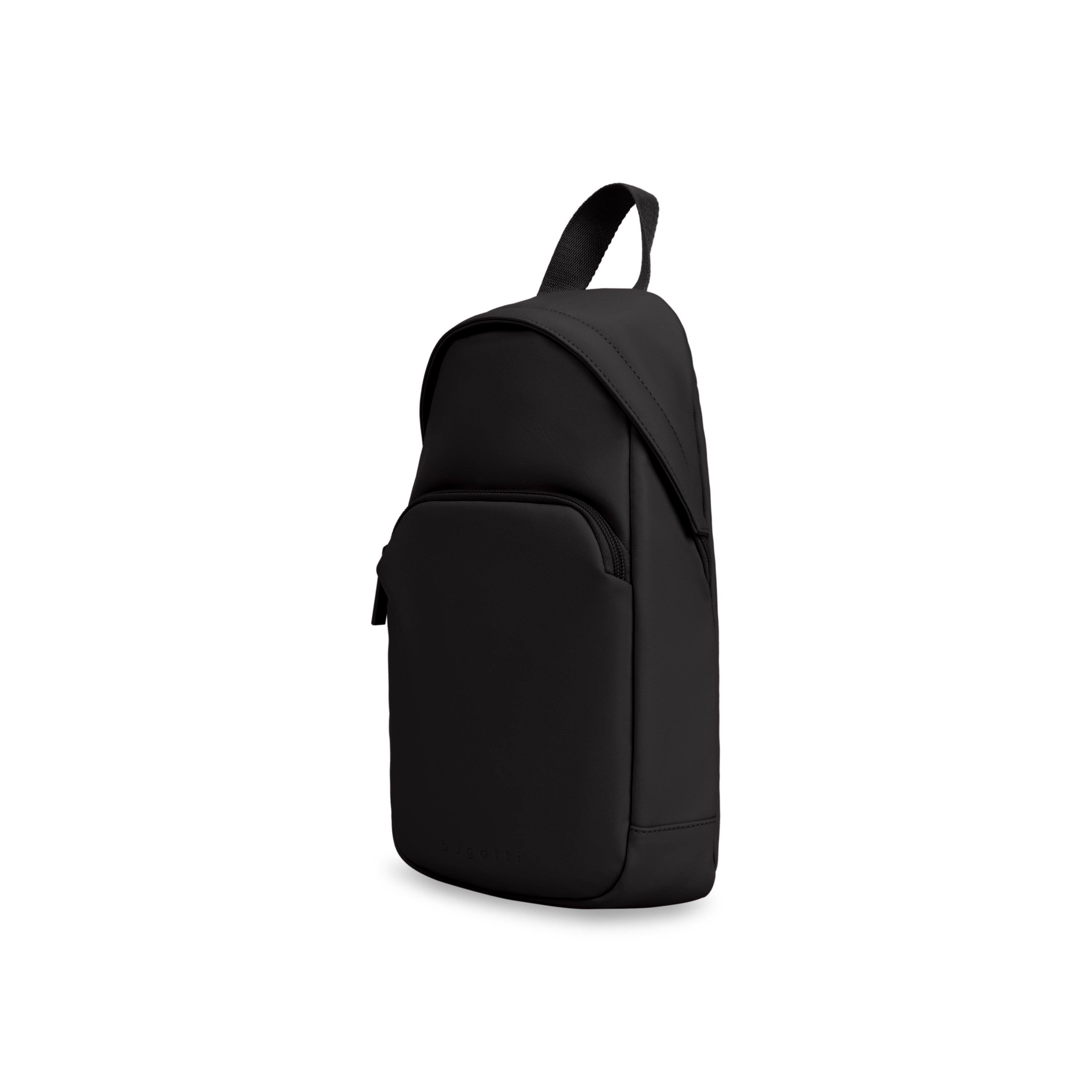 Angle. Bugatti - Brussels Sling Bag - BLACK.