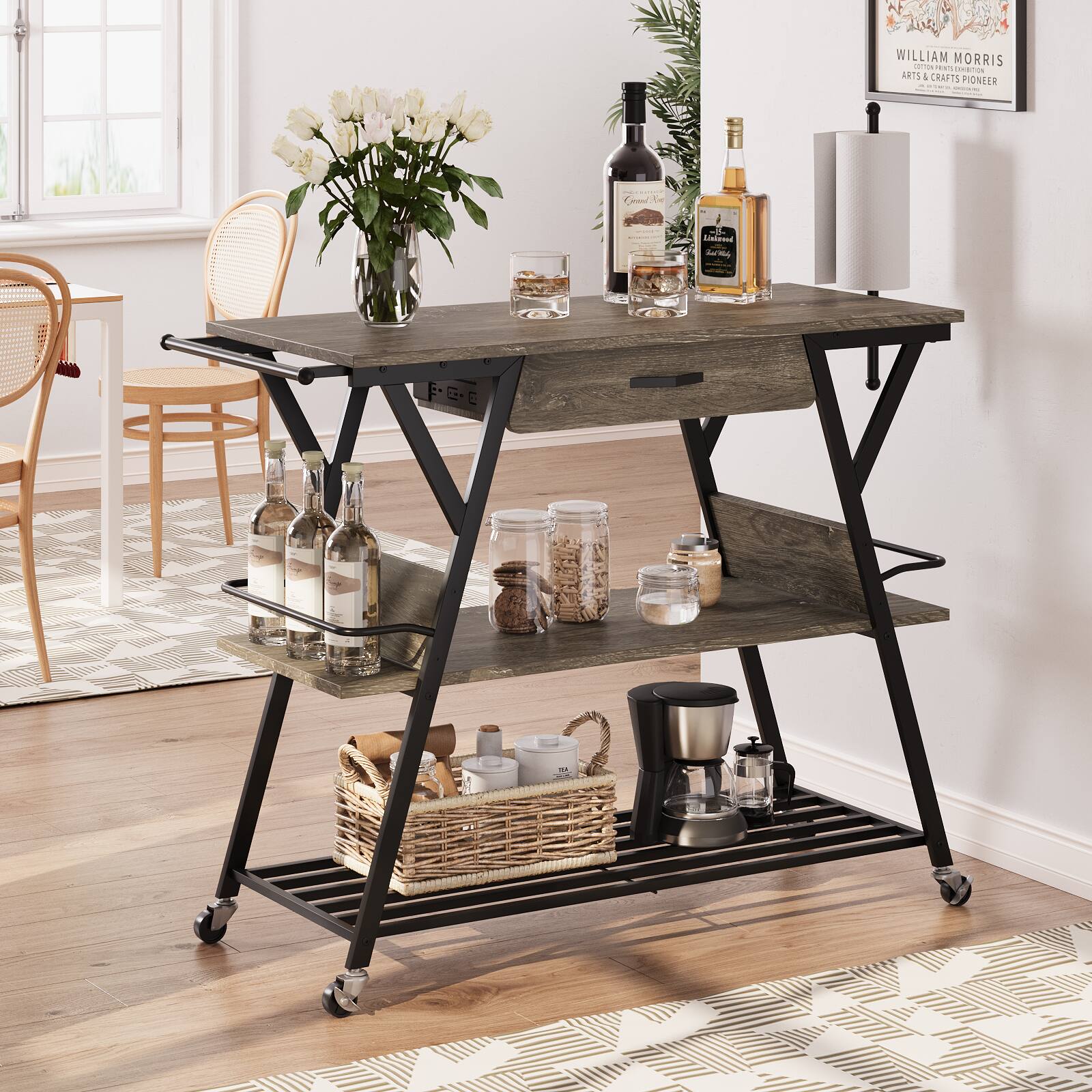 The text on the image reads "William Morris Cutlery Arts & Crafts Pioneer".