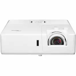 Optoma - ZU607T 3D DLP Projector - 16:10 - High Dynamic Range (HDR) - Front, Front Ceiling - 30000 Hour Normal - White