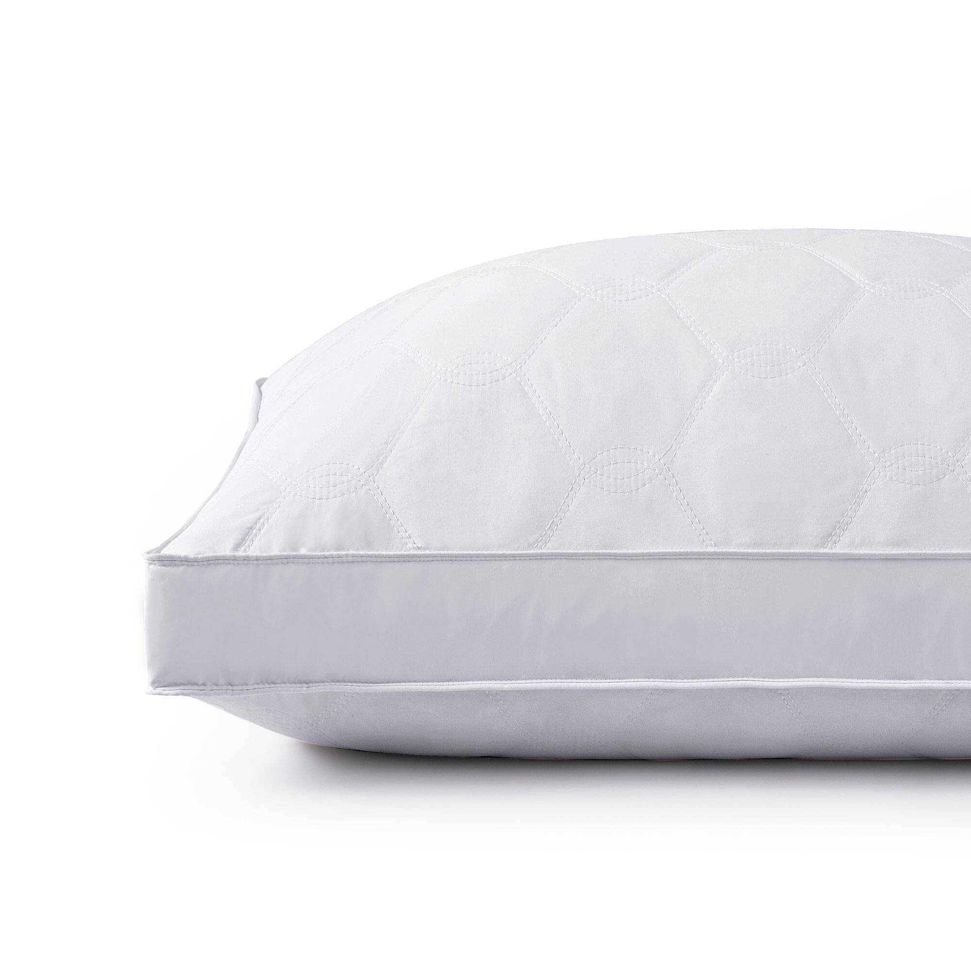 Alt View 1. Peace Nest - Peace Nest Goose Feather Bed Pillows 2 Pack - White.