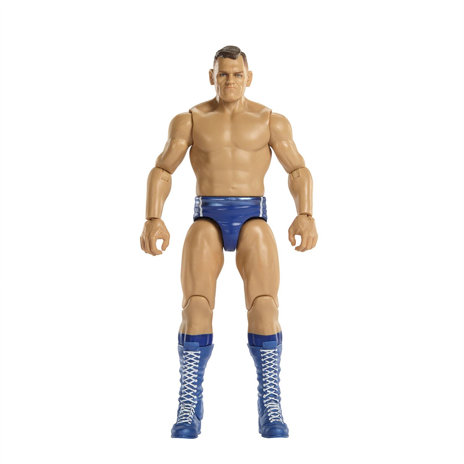 Alt View 1. Mattel - Mattel Collectible - WWE Main Event 6" Gunther Action Figure   - COLLECTIBLES - Multicolor.