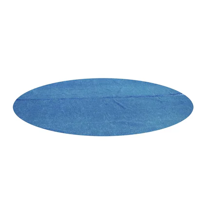 Front. Bestway - Bestway Flowclear 15 Feet Round Above Ground Pool Solar Pool Cover Only, Blue.