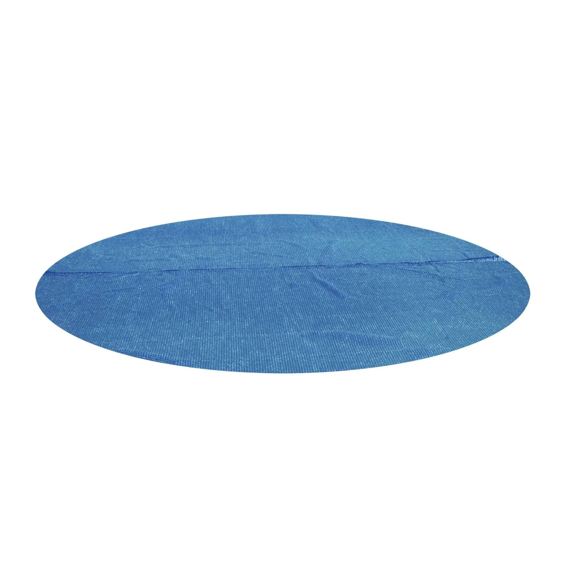 Front. Bestway - Bestway Flowclear 15 Feet Round Above Ground Pool Solar Pool Cover Only, Blue.