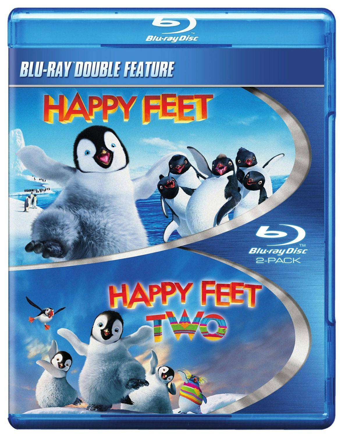 Front. Happy Feet 1 & 2 (Blu-ray Double Feature) [Blu-ray].