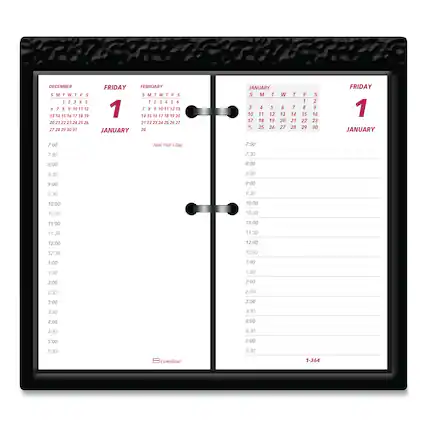 **DECEMBER**
S M T W T F S
1 2 3 4 5 6 7
8 9 10 11 12 13 14
15 16 17 18 19 20 21
22 23 24 25 26 27 28
29 30 31
**FRIDAY**
1
JANUARY
**FEBRUARY**
S M T W T F S
1 2 3 4 5 6
7 8 9 10 11 12 13
14 15 16 17 18 19 20
21 22 23 24 25 26 27
28 29
**New Year's Day**
**JANUARY**
S M T W F S
1 2 3 4 5 6 7
8 9 10 11 12 13 1