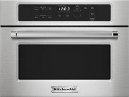 KitchenAid - 1.4 Cu. Ft. Built-In Microwave - Stainless steel - Front_Zoom