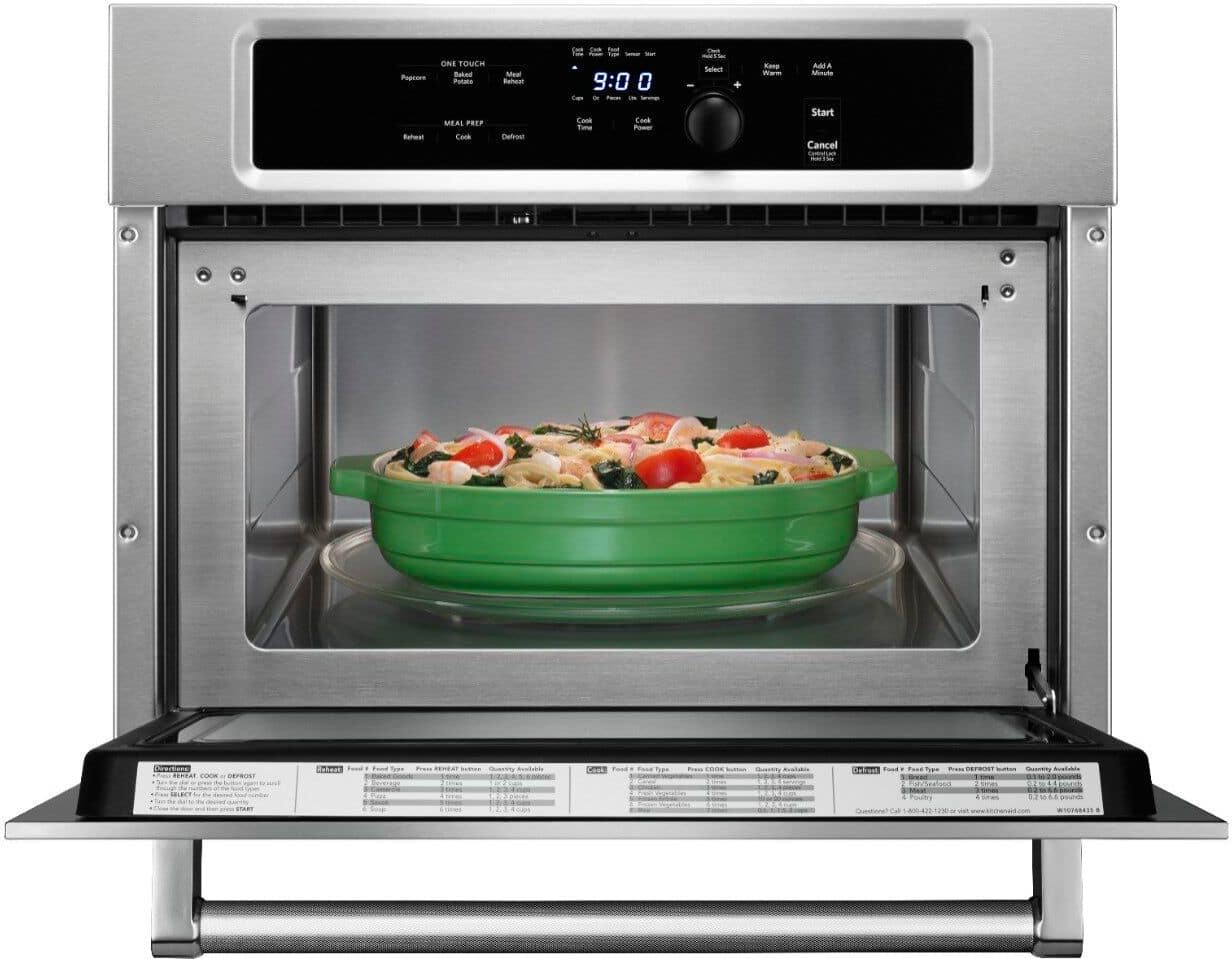 Alt View 13. KitchenAid - 1.4 Cu. Ft. Built-In Microwave - Stainless Steel.
