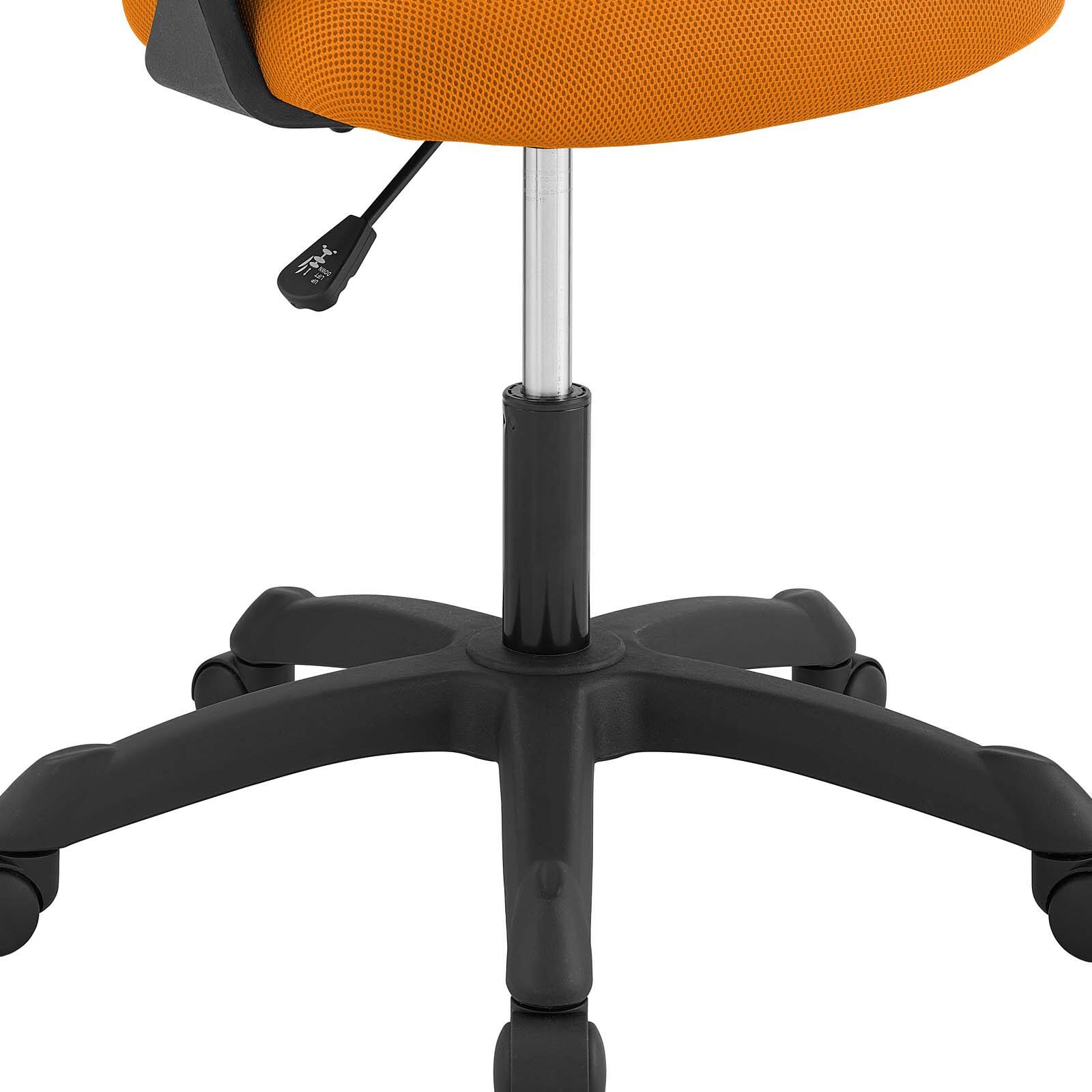 Alt View 3. Modway - Thrive Mesh Office Chair by Modway - Orange.