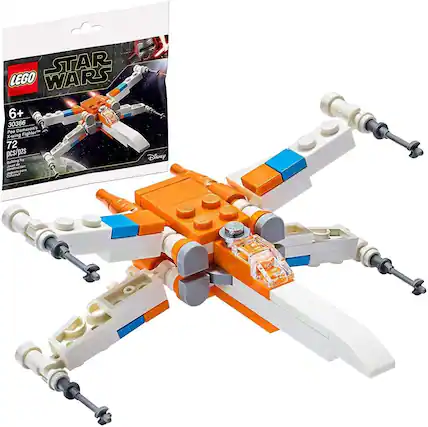 STAR WARS LEGO 6+ 30386 Poe Dameron's X-wing Fighter 72 pcs/pzs
Budalng Re Jote d nt pana Conetue Disney