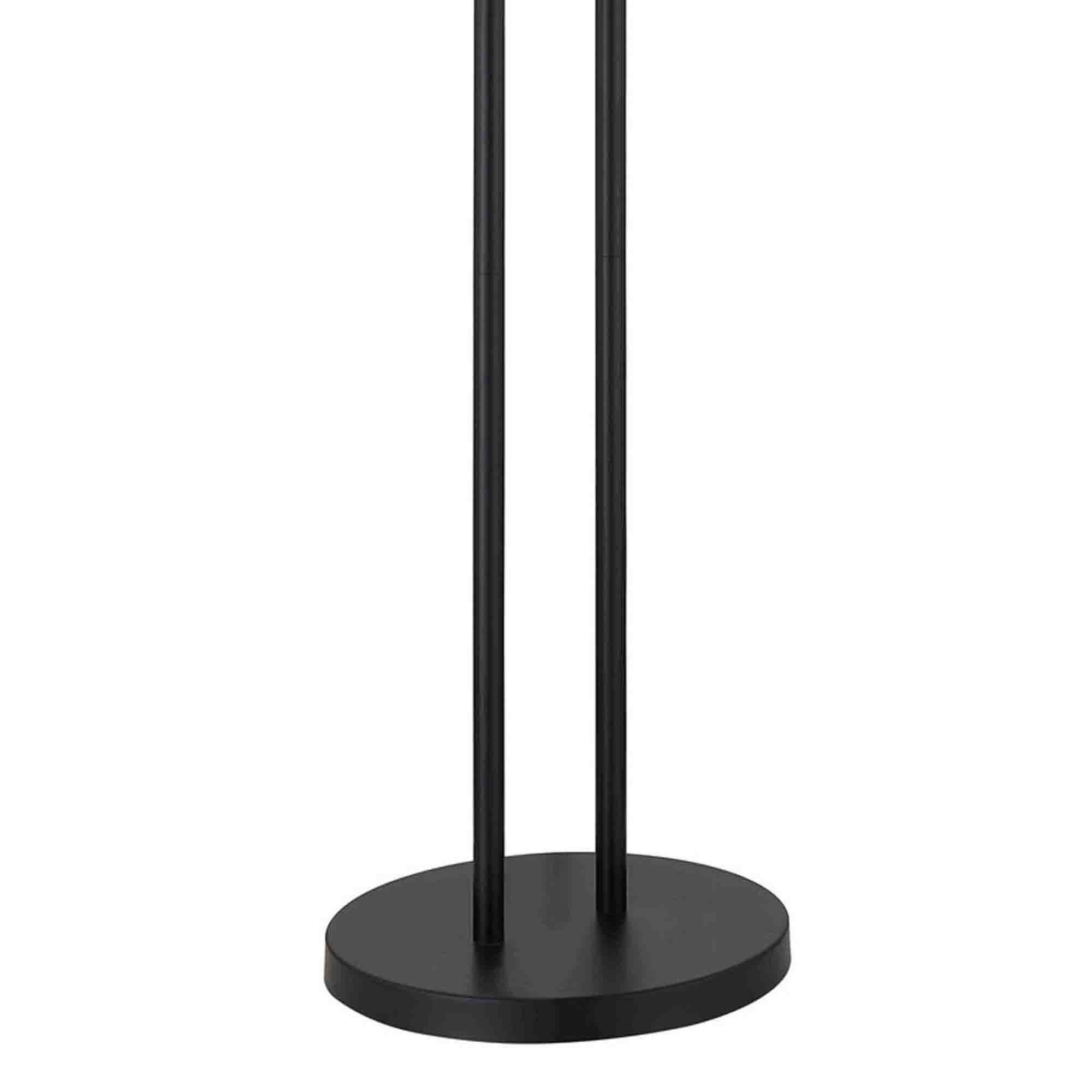 Back. Manhattan Lane - Pin 59 Inch Floor Lamp, Drum Shade, Metal Base, Accent Round Base.
