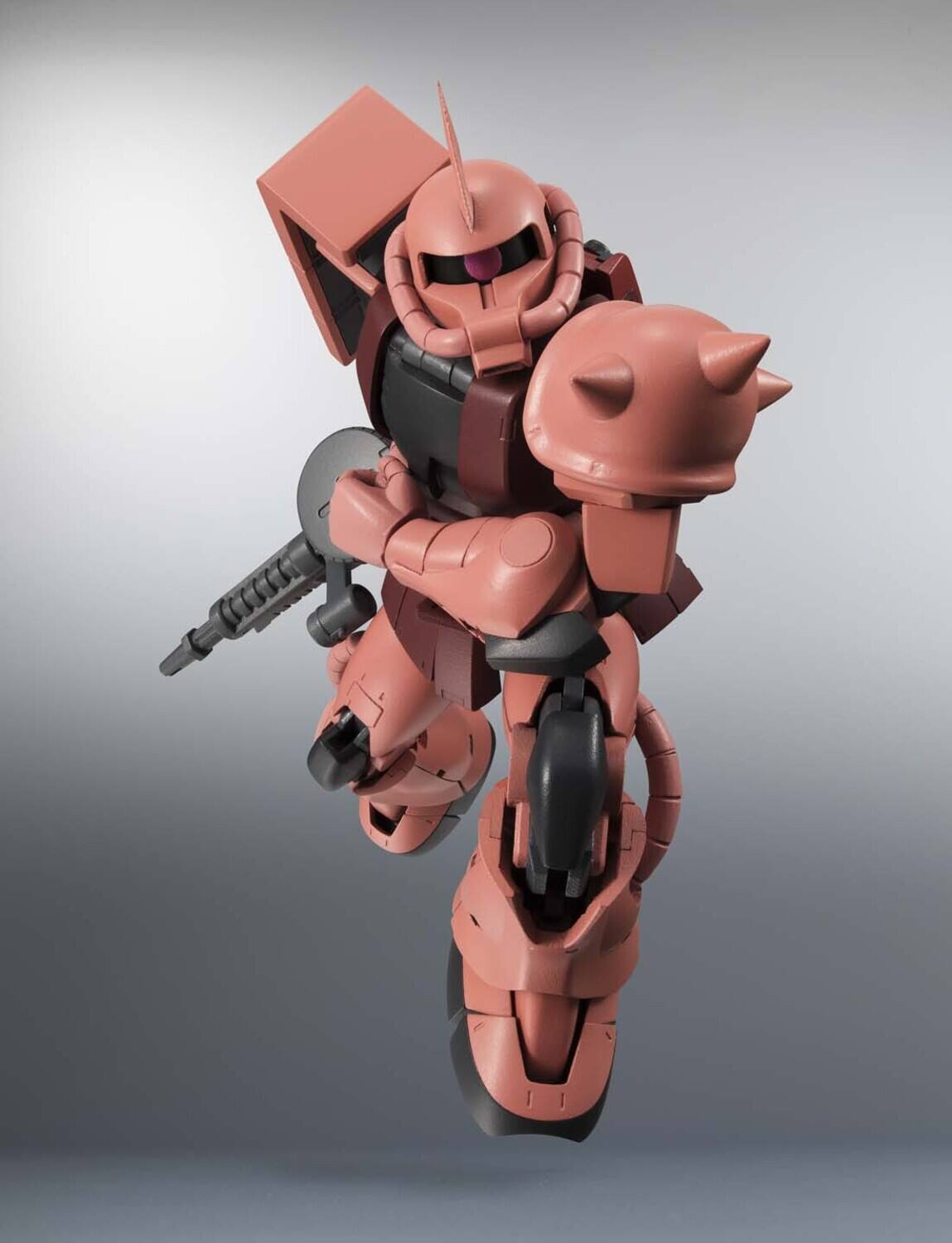 Alt View 2. Bandai - Tamashi Nations - Moblie Suit Gundam - THE ROBOT SPIRITS - MS-06S ZAKU II CHAR'S CUSTOM MODEL - COLLECTIBLES - Multicolor.