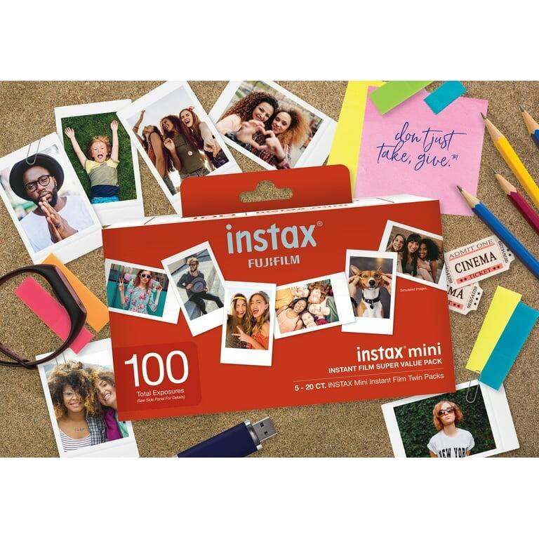 don't just take, give.

instax FUJIFILM ONE ADMIT ONE CINEMA TICKET* MA SIEIZO 100 Total Exposures Sab Pare For Detalto De 5 instax mini SUPER VALUE PACK INSTANT FILM Film Twin Packs INSTAX Mini Instant 20 . 1EW YOR

instax
FUJIFILM
100 Total Exposures
5 - 20 CT. INSTAX Mini Instant Film Twin Packs