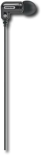 Angle Standard. Shure - Sound-Isolating Earphones - Black.