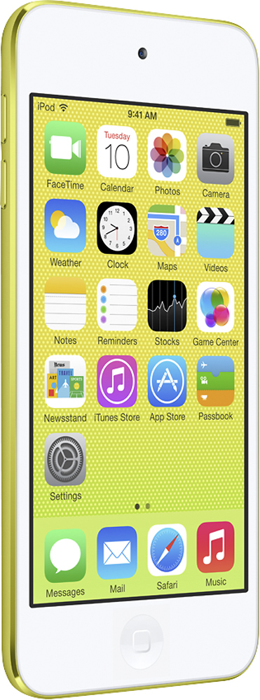 Secretaris Reclame terras Best Buy: Apple iPod touch® 16GB MP3 Player (5th Generation) Yellow  MGG12LL/A