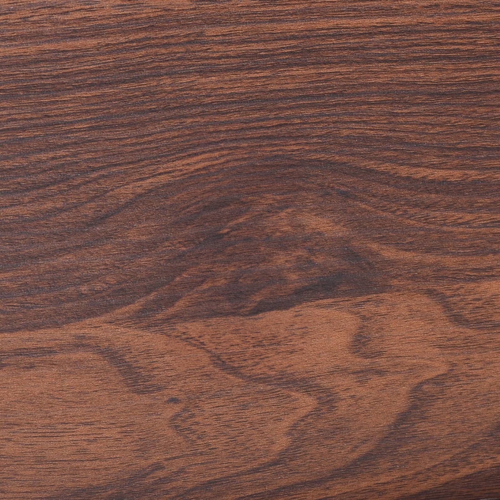 Left. Spaco - Spaco Modern Rattan TV Stand, Wood Media Console with Drawer and 2 Cabinets, for Living Room Entertainment Center - Walnut.