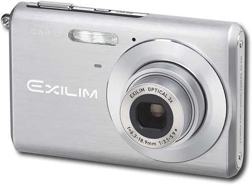Knop botsen Verplicht Best Buy: Casio EXILIM 6.0MP Digital Camera Silver EX-Z60
