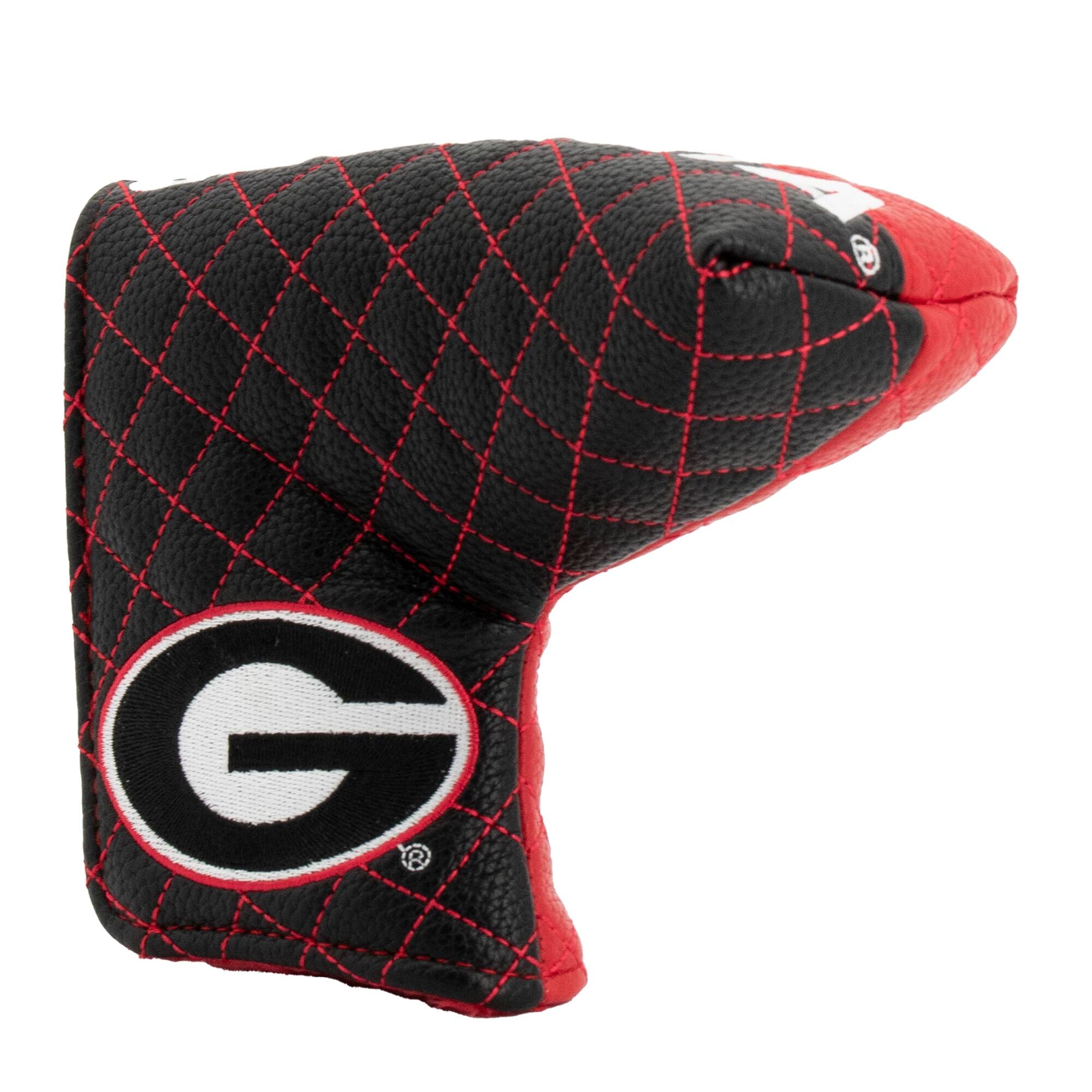 Alt View 2. Team Golf - Georgia Bulldogs Quilted Blade Putter Cover - Multicolor.