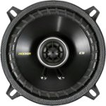 Front Zoom. KICKER - 5-1/4" Coaxial Car Speakers with Polypropylene Cones (Pair) - Black.