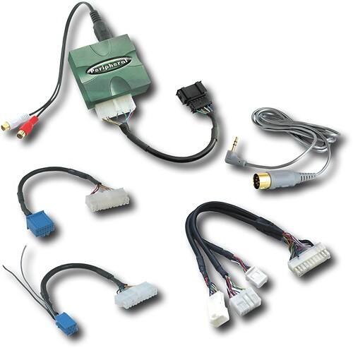 Front Standard. Peripheral Electronics - Audio2car Auxiliary Input for Select Import Vehicles.