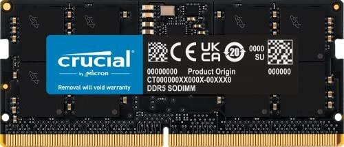 未使用 Micron DDR5 8GBx2枚 PC5 SODIMM 16GB Micron SODIMM 8GB PC5 DDR5 4800 1Rx16 MTC4C10163S1SC48BA1 Laptop