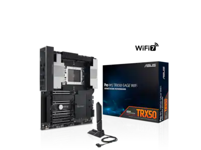 ASUS PRO WS TRX50 SAGE WIFI Desktop Motherboard PRO WS TRX50-SAGE ASUS PRO WS TRX50 SAGE WIFI Desktop Motherboard PRO WS TRX50-SAGE