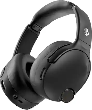 Front. Skullcandy - Crusher 1080 Over-the-Ear Noise Canceling Wireless Bluetooth Headphones with Sound by Bose - Black.