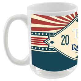 The Memory Company - Tampa Bay Rays 15oz. Americana Diamond Mug - Multicolor