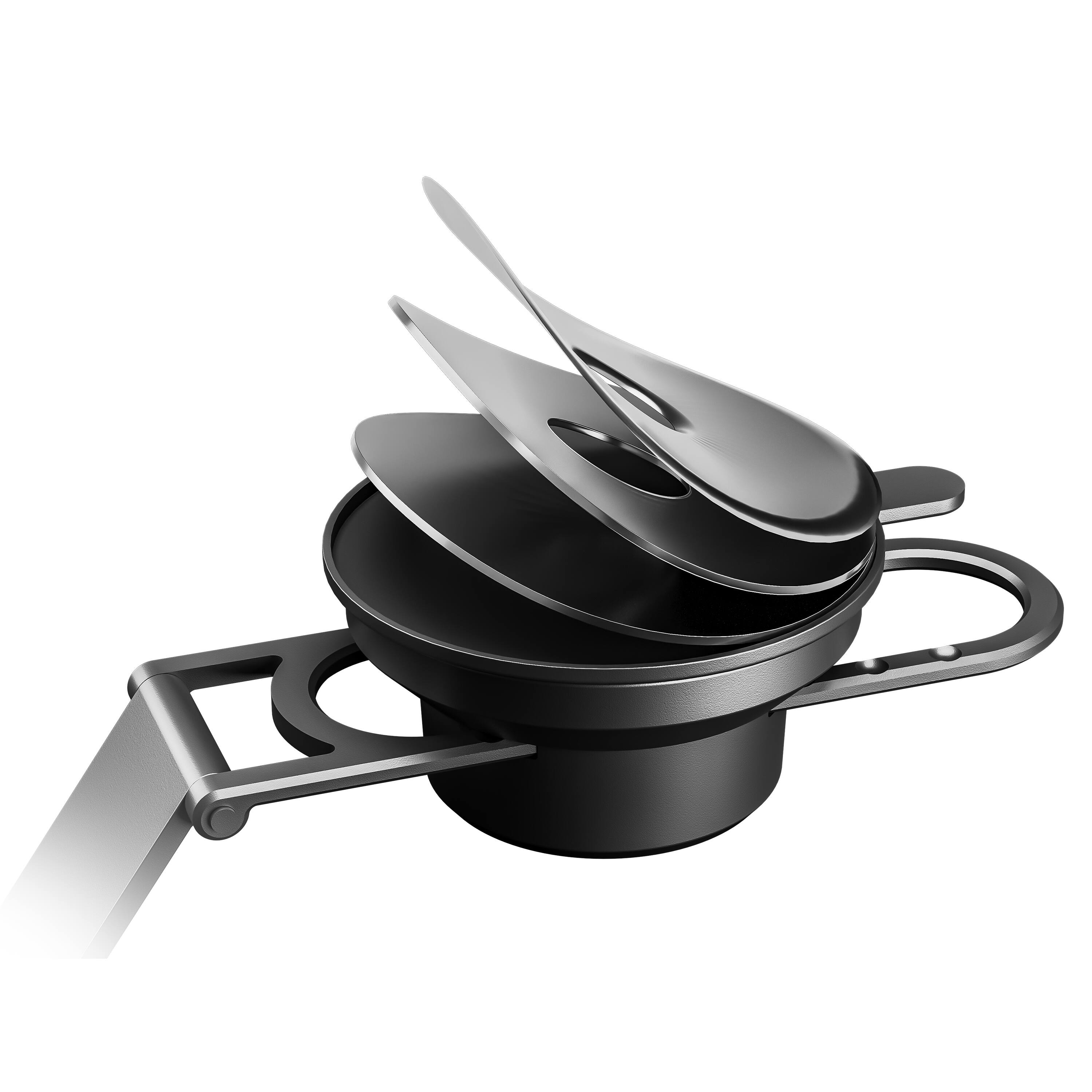 Left. Bracketron - OneClick Universal Dash, Display & Vent Mount - Black.