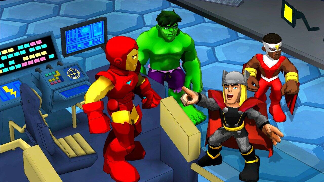 Alt View 4. THQ - uDraw Marvel Super Hero Squad: Comic Combat - Xbox 360 - Requires uDraw Tablet.