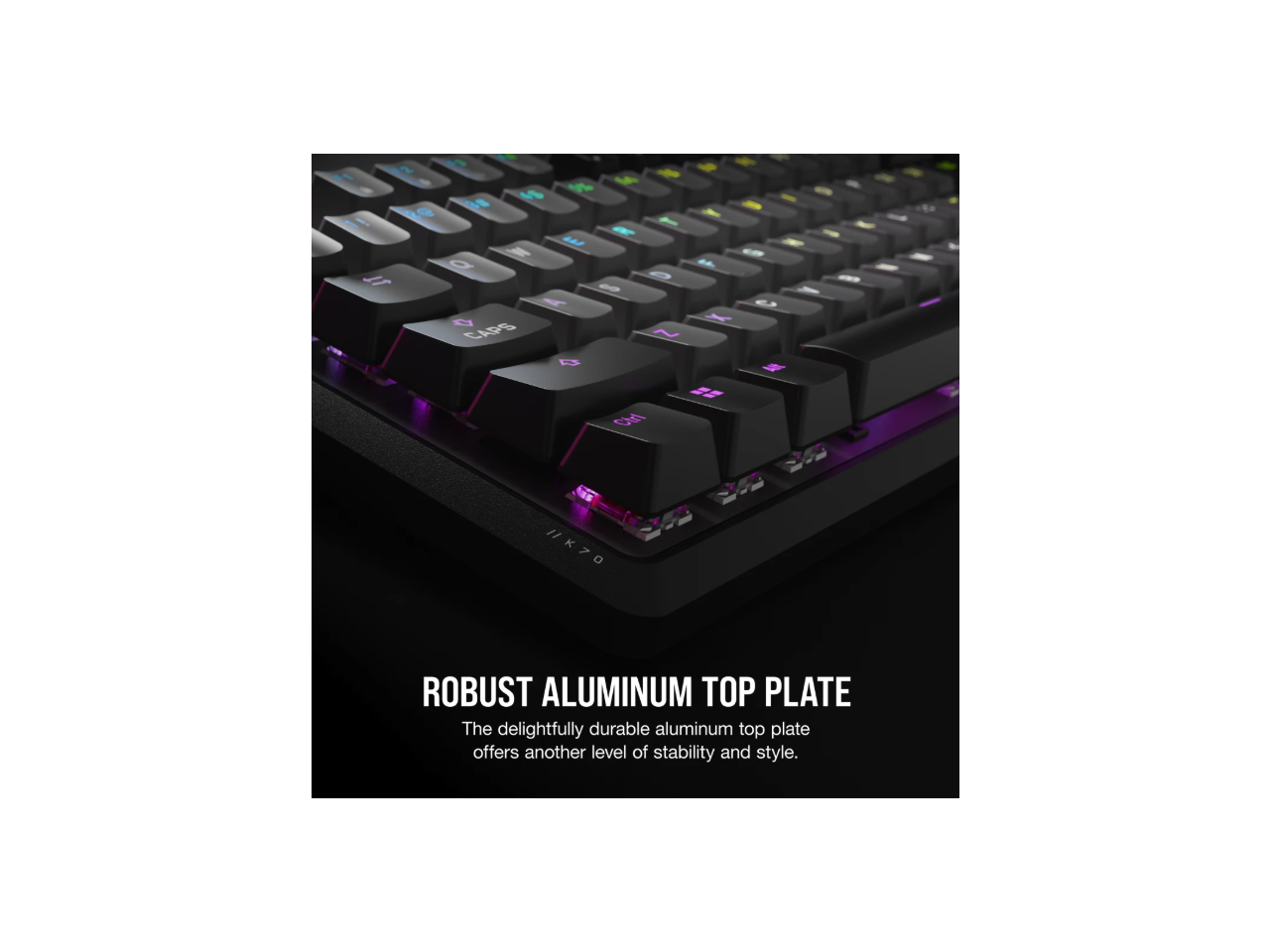 a 16  2 - 1  18 3 - & - 11 A I N E - Q M = D I I 4 a O  CAPS Z 0 - B5 0 - KZ0 ROBUST ALUMINUM TOP PLATE

The delightfully durable aluminum top plate offers another level of stability and style.