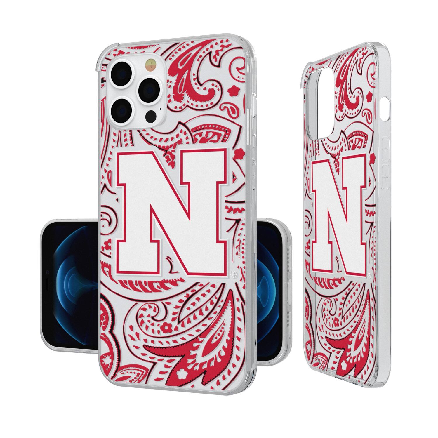 Keyscaper - NCAA - Nebraska Huskers iPhone Paisley Design Clear Case - 13 Pro Max - Multicolor price history on PriceWatchPro
