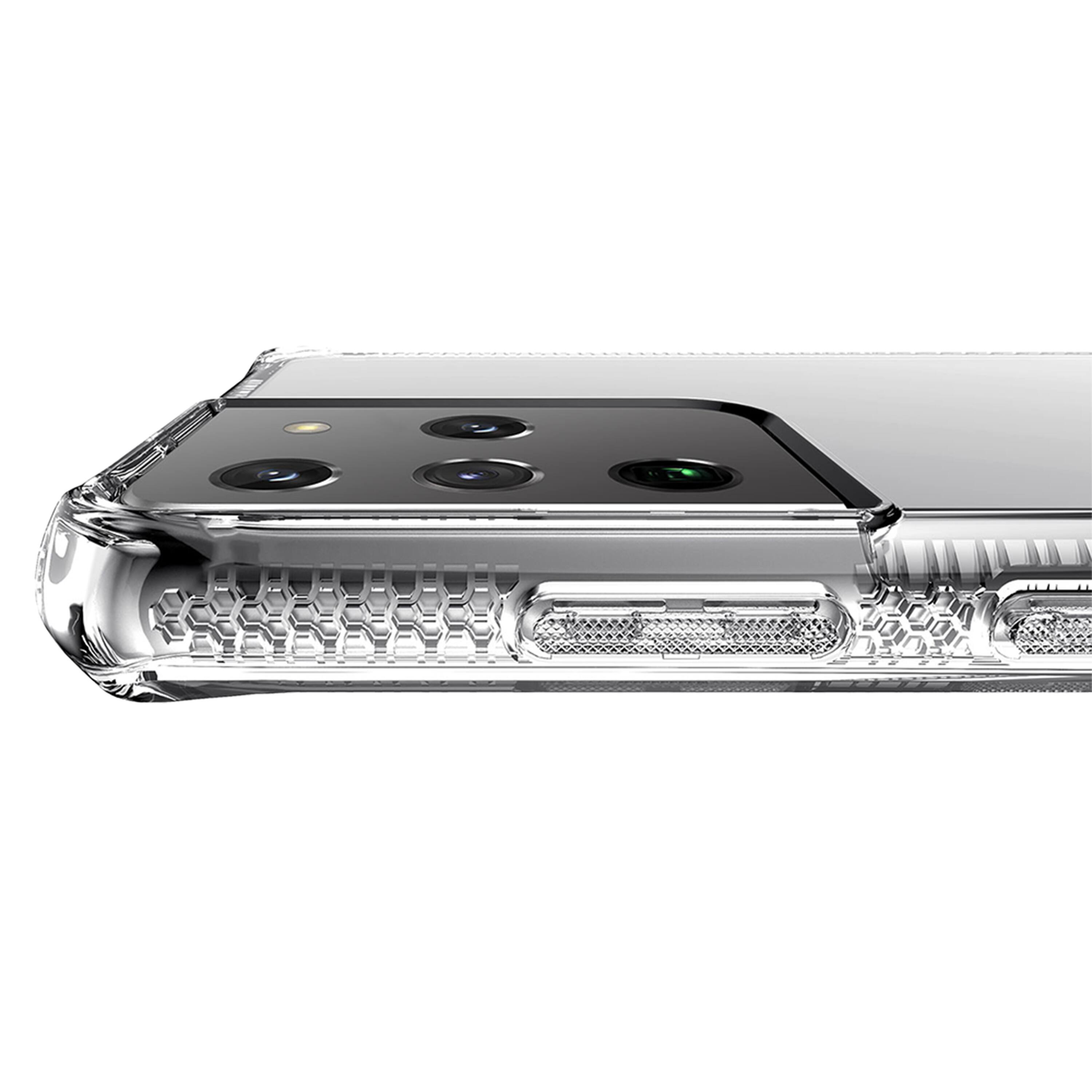 Alt View 2. Itskins - ITSKINS - Spectrum Clear Case for Samsung Galaxy S21 Ultra 5G - Transparent.