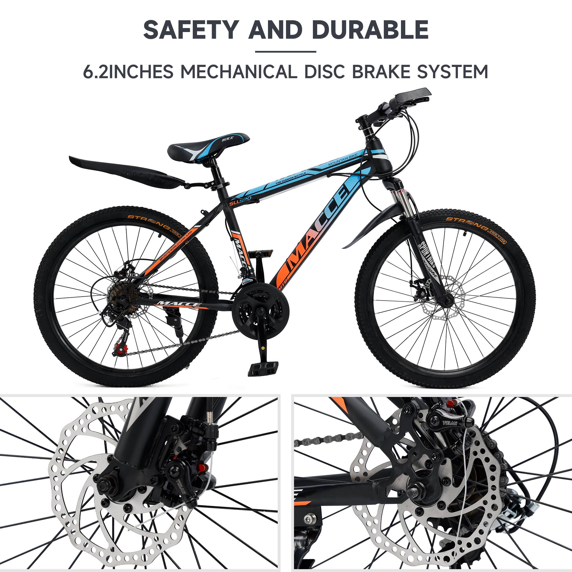 SAFETY AND DURABLE  
6.2 INCHES MECHANICAL DISC BRAKE SYSTEM