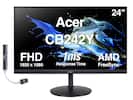 DOCKTETORM DOCK: 24" Acer CB242Y FHD 1920 x 1080 1ms Response Time AMD FreeSync