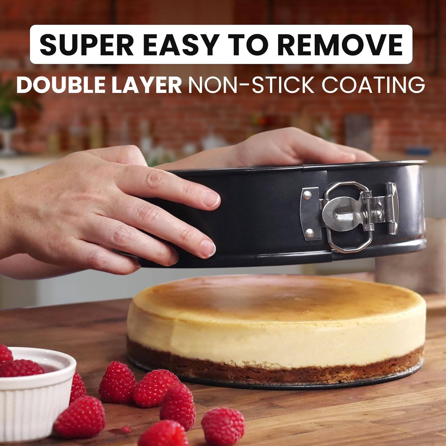SUPER EASY TO REMOVE  
DOUBLE LAYER NON-STICK COATING