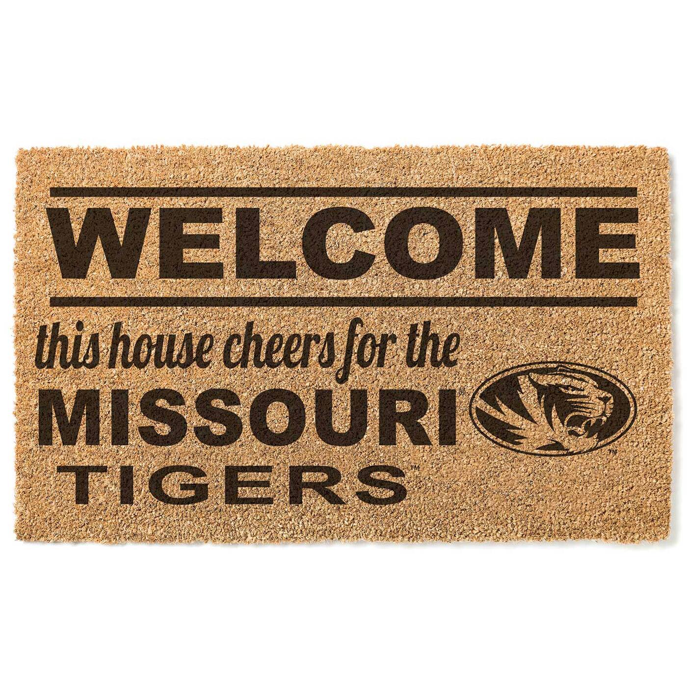Missouri Tigers 18" x 30" Welcome Doormat