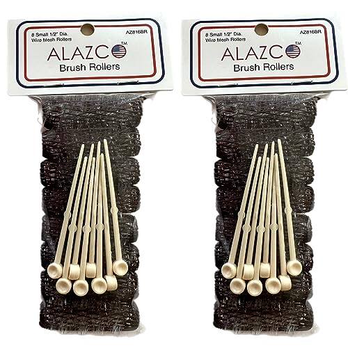 1/2" Dia. AZ8168R 8 Small Wire Mesh Rollers TM ALAZC Brush Rollers