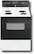 Front Standard. Whirlpool - 30" Self-Cleaning Freestanding Electric Range - White.