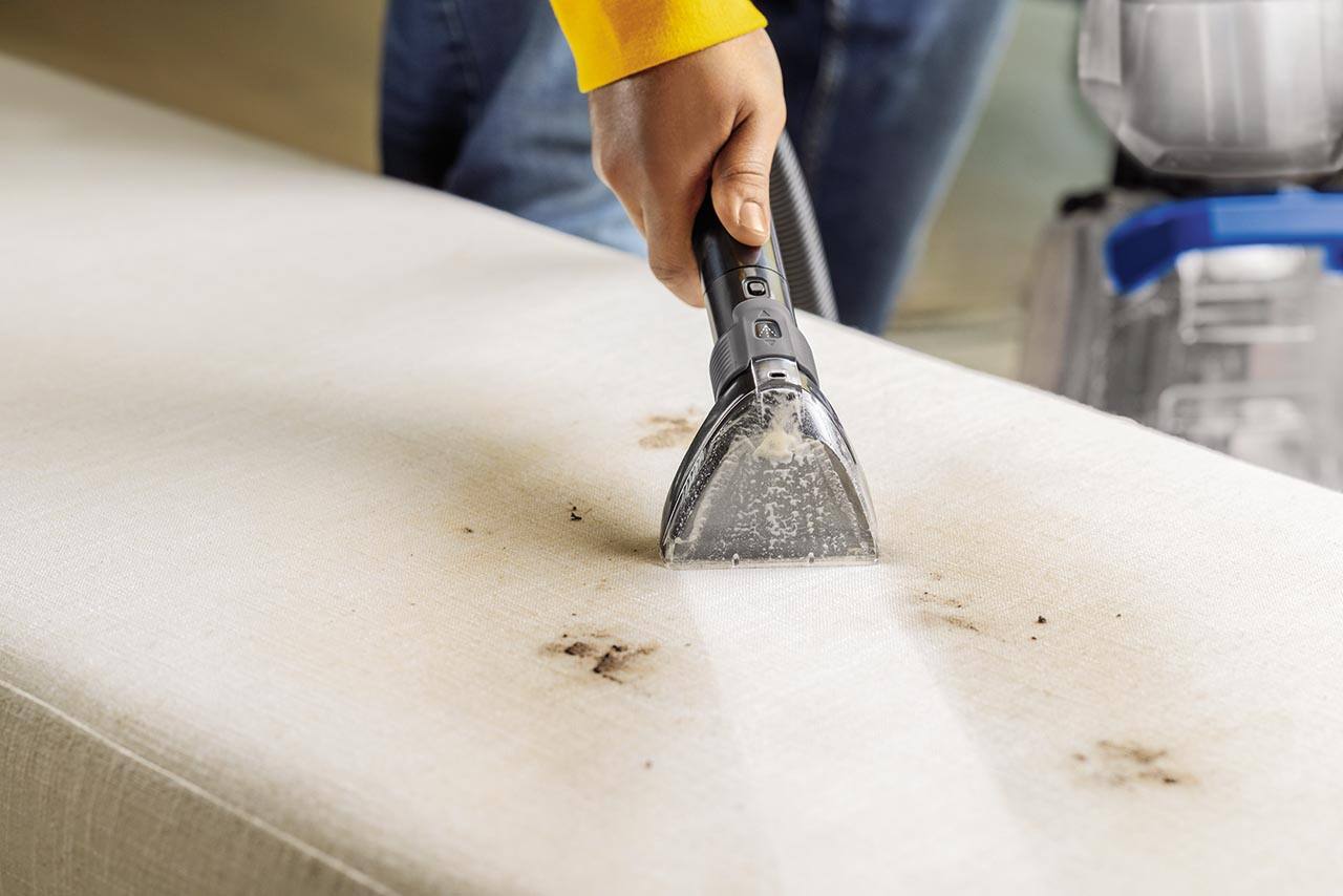 Alt View 2. BISSELL - TurboClean™ Pet Upright Carpet Cleaner - Black with Cobalt Blue Accents.