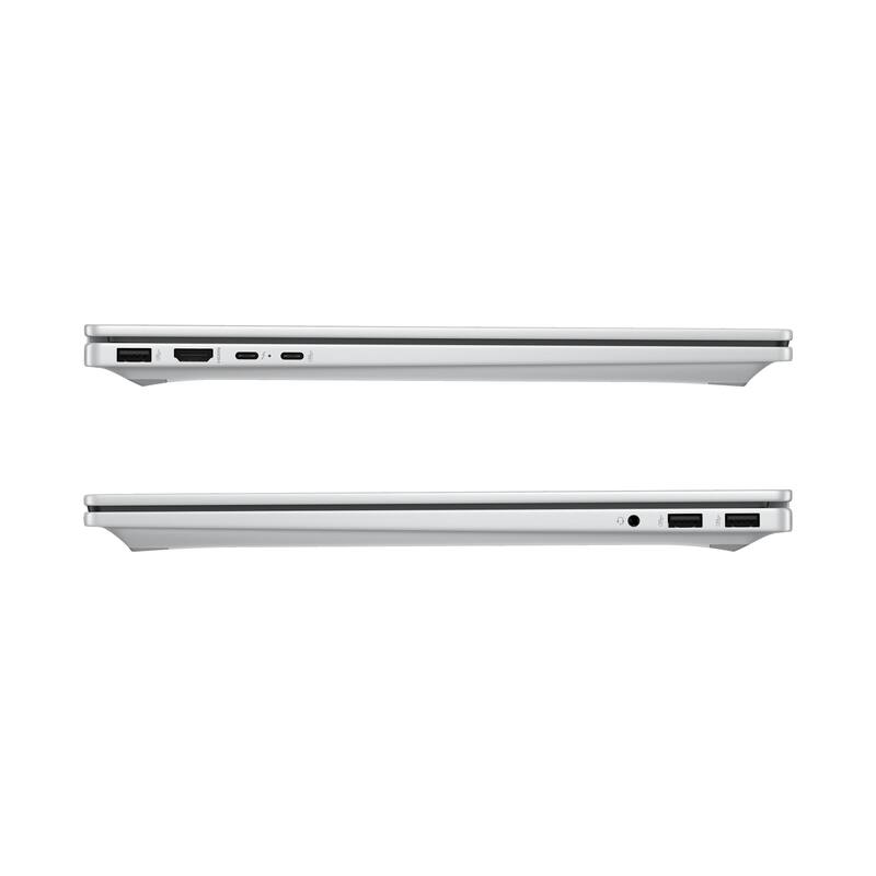 Alt View 7. HP - HP OmniBook X 17.3" TouchScreen Laptop,Intel Ultra 7 256V,16GB RAM,4TB SSD+1TB Dock Set,Backlit Keyboard,Win 11,Silver - Silver.