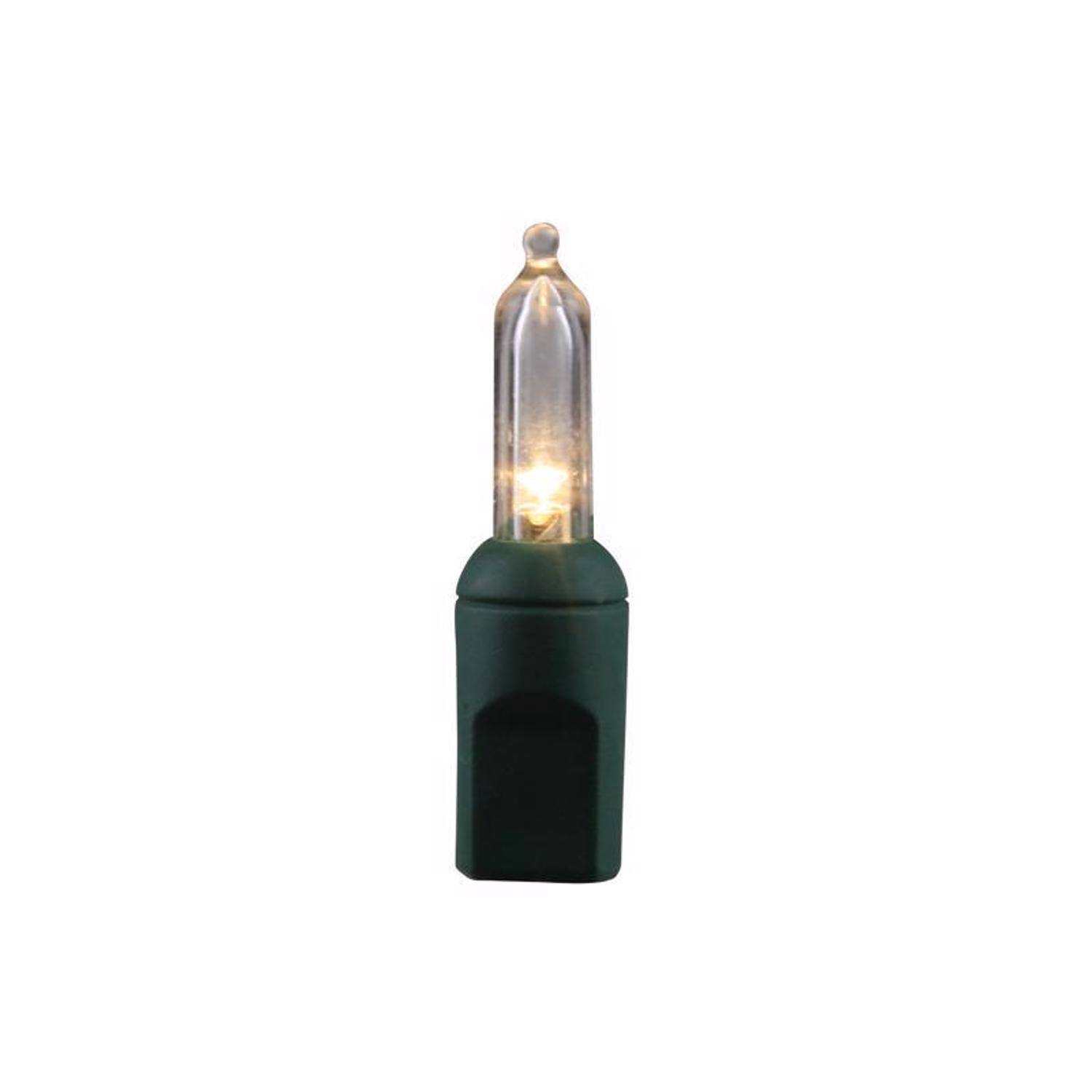 Left. Celebrations - Celebrations Platinum LED T5 Champagne 50 ct String Christmas Lights 25 ft..