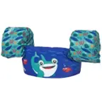Front. Bestway - Puddle Jumper Child Deluxe Life Vest - Whale Shark (For Childred 33-55 lbs).