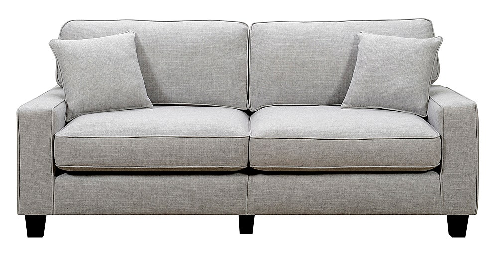 Serta - Palisades 73" Sofa - Light Gray
