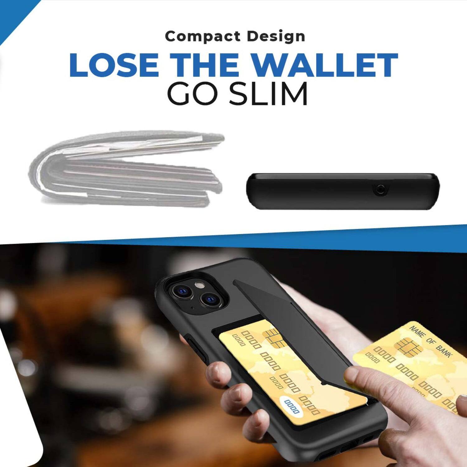 Compact Design  
LOSE THE WALLET  
GO SLIM