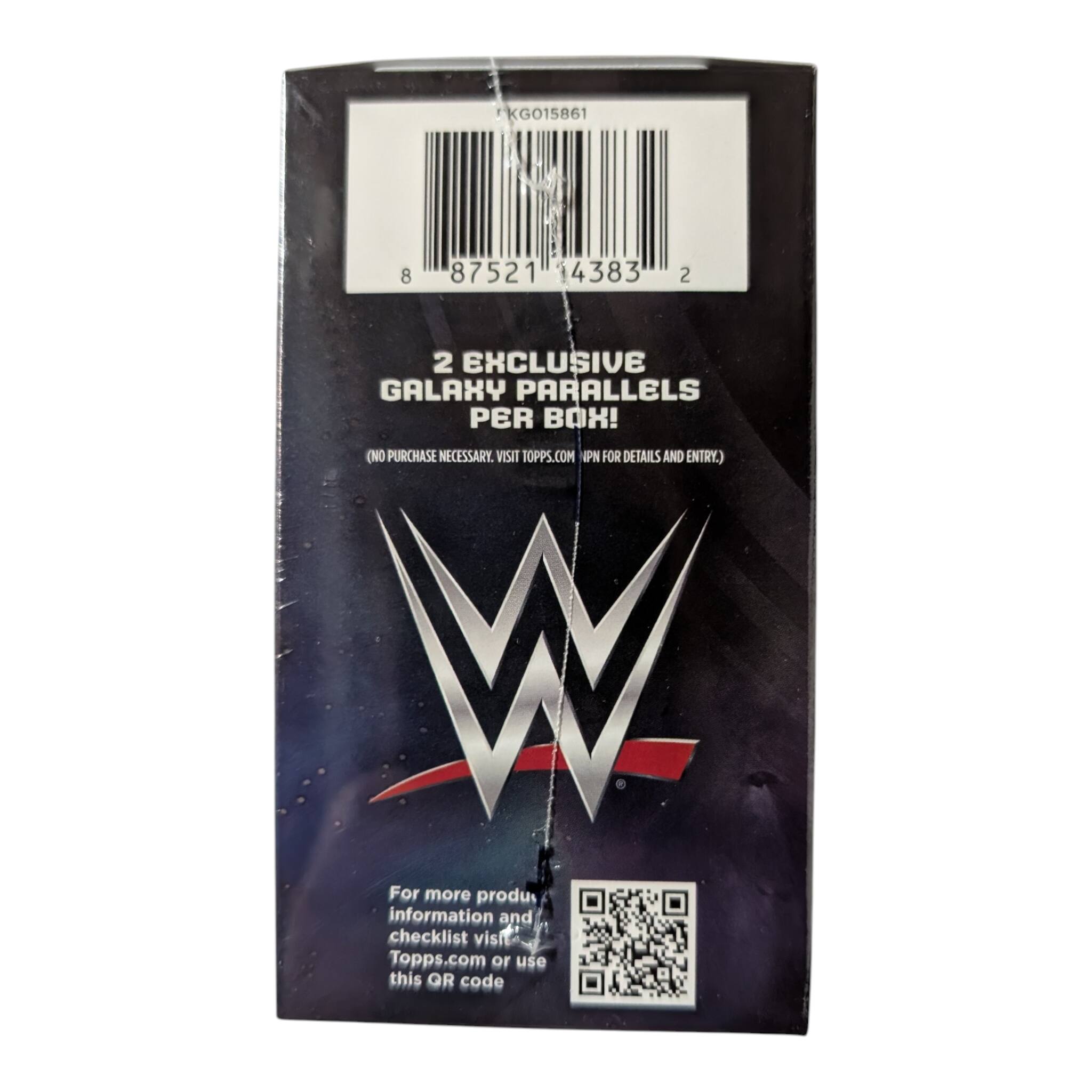 KGO15861 8 87521 4383 2 2 EXCLUSIVE GALAXY PARALLELS PER BOX! (NO PURCHASE NECESSARY. VISIT TOPPS.COM APN FOR DETAILS AND ENTRY.) For more product information and checklist visit Topps.com or use this QR code